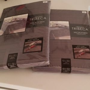 Microfiber tablecloths